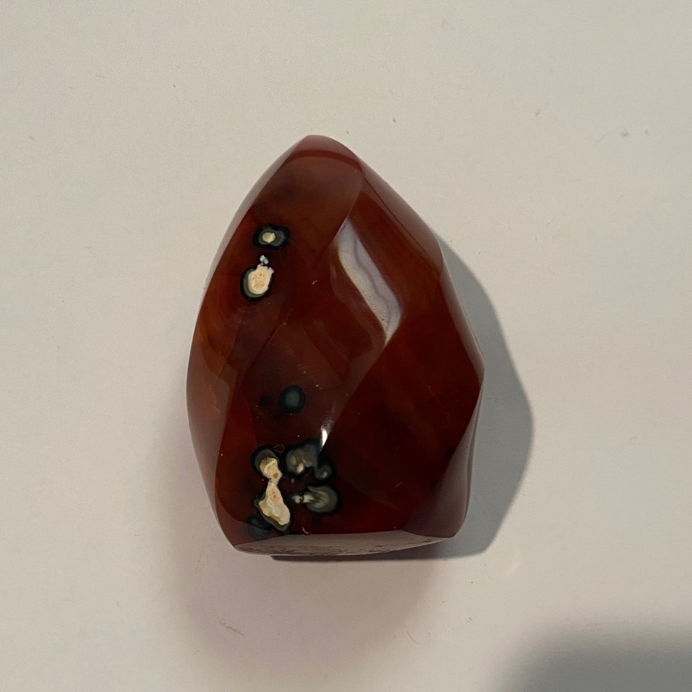 Elegant Mini Orca Carnelian Flame
